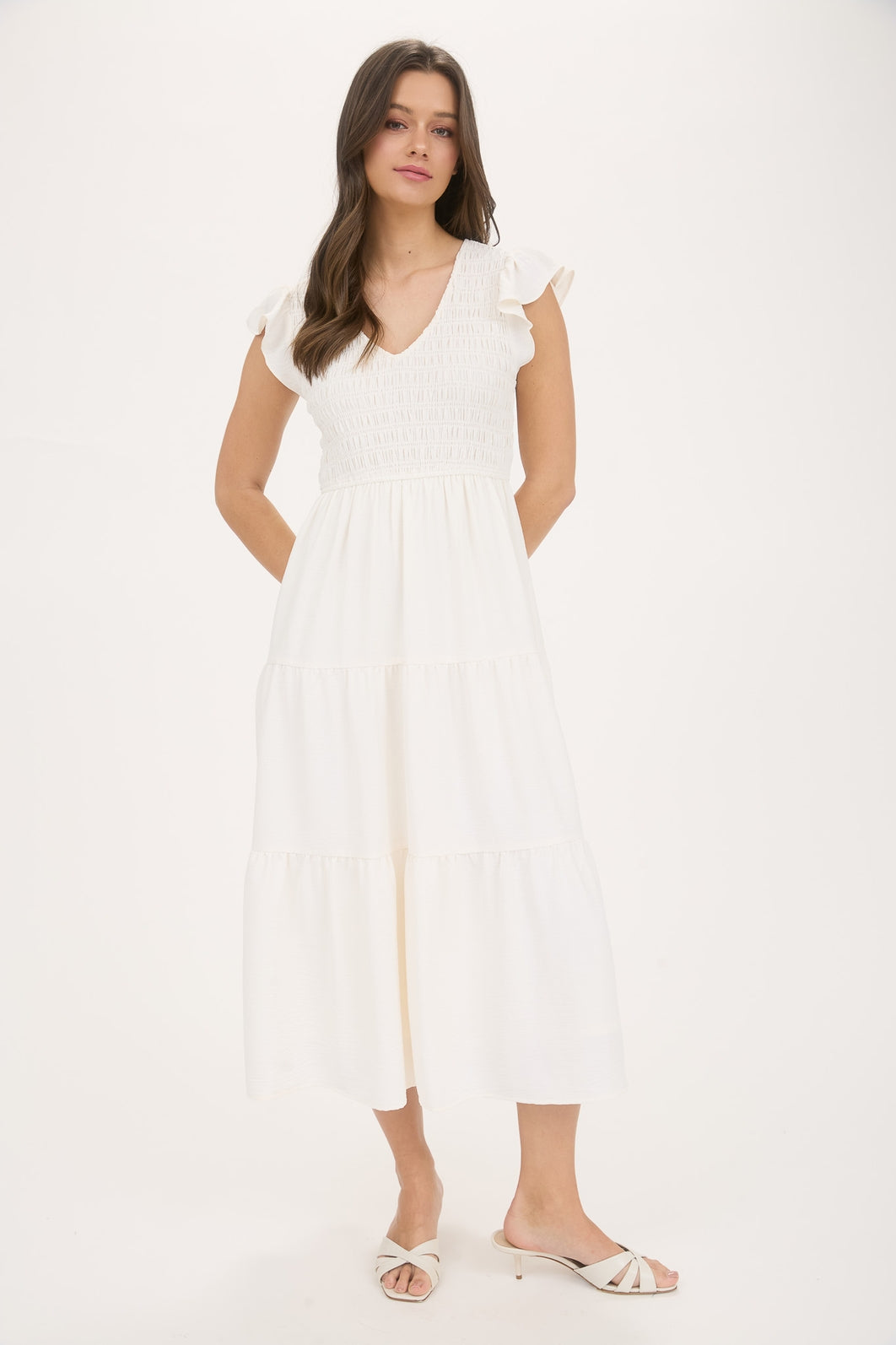 Light Up The Sky Midi Dress