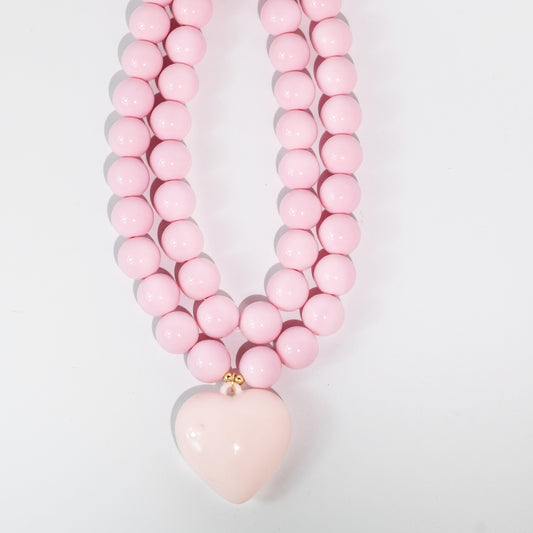 You Have My Heart Pink Necklace