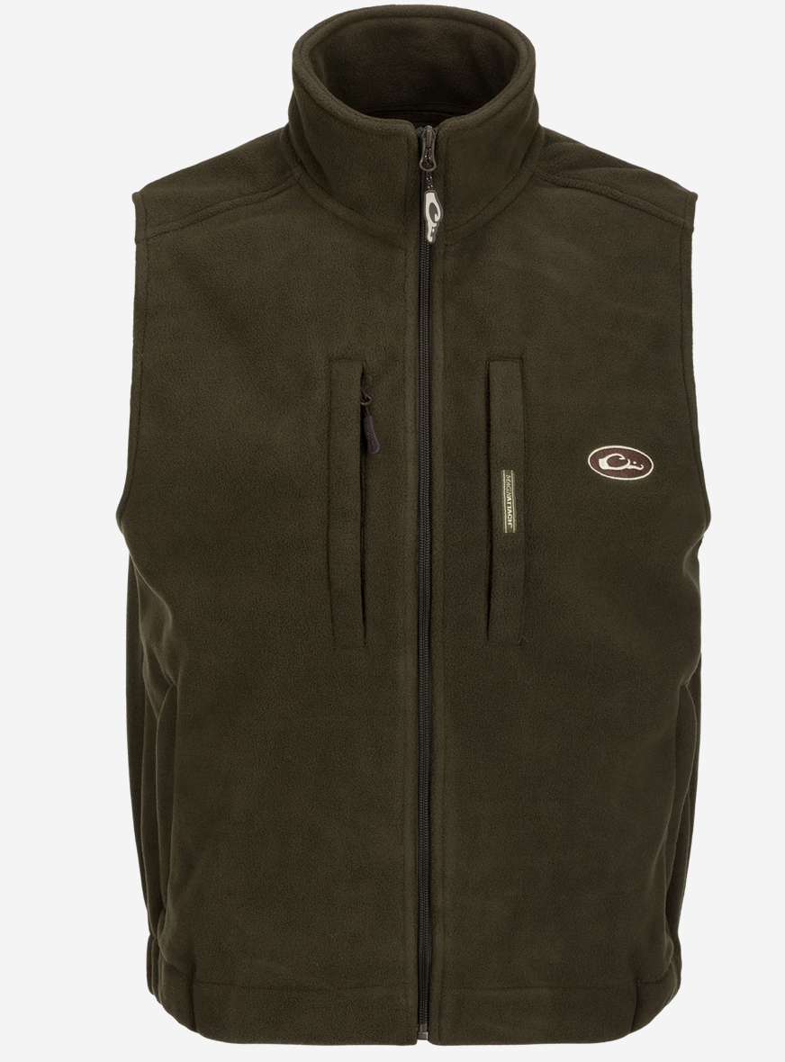 Windproof Layering Vest - Olive