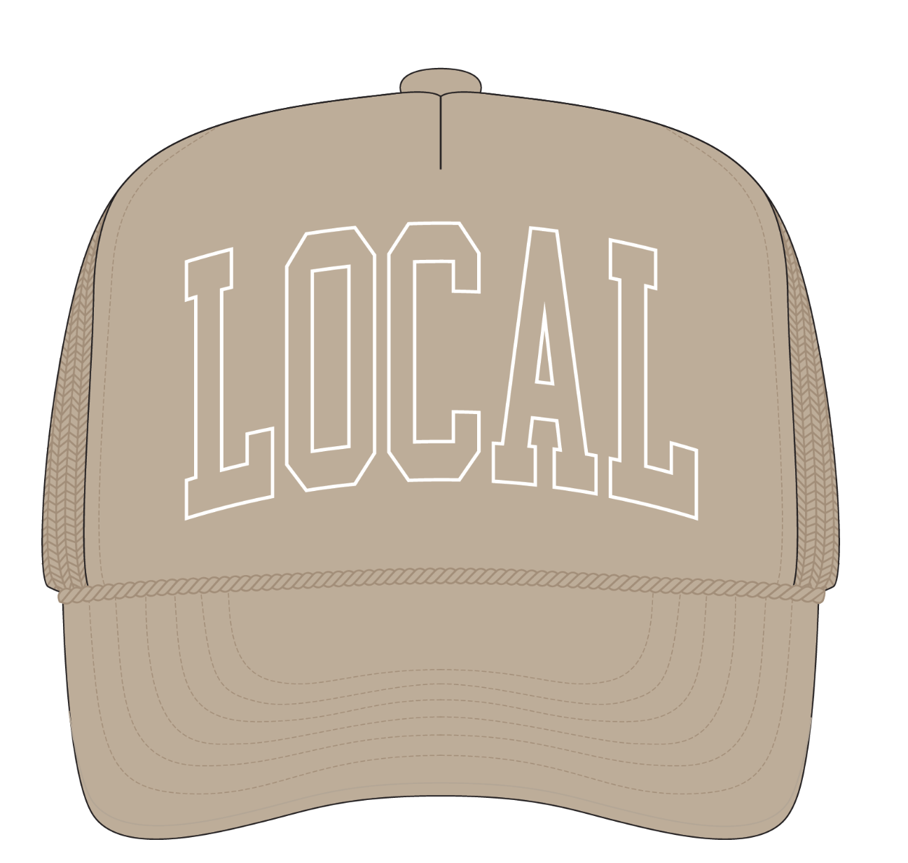 Local Girl Local Foam Trucker Hat