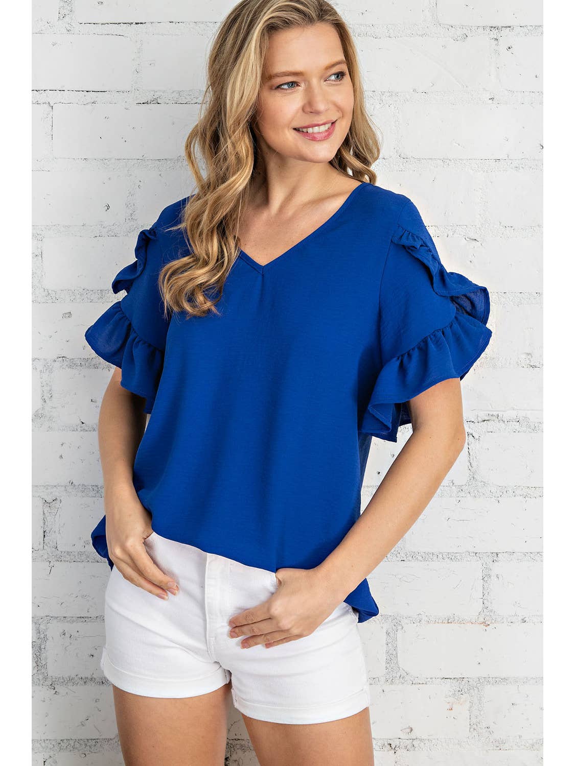 Tulip Sleeve Blouse