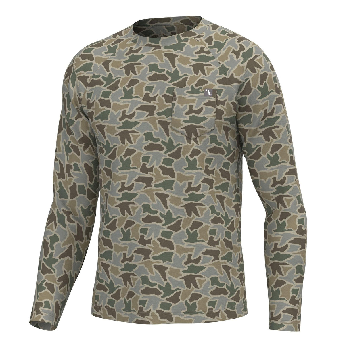 L/S Heather Blend Crew - SDC