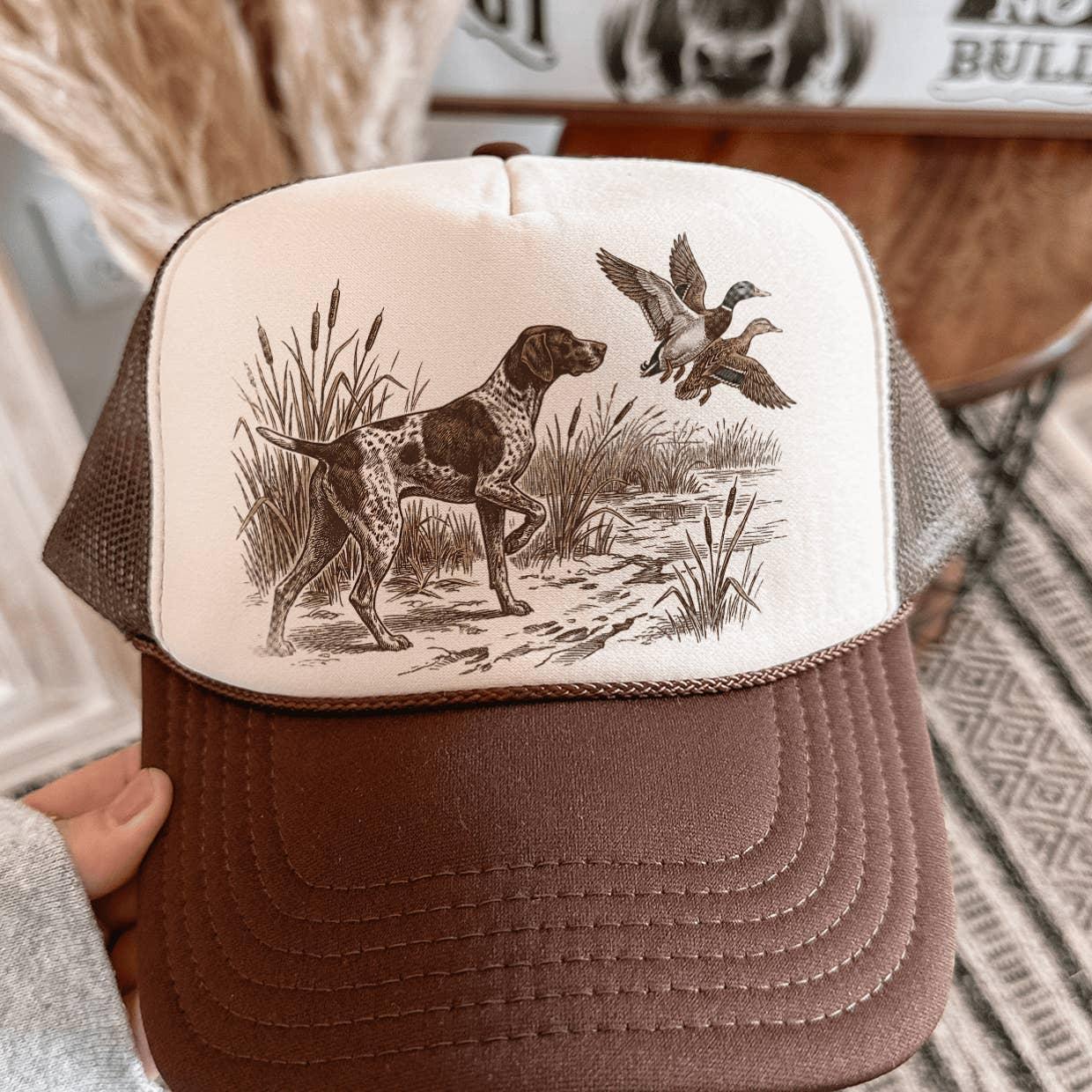 Duck Hunting Pointer Dog - Brown & Tan Otto