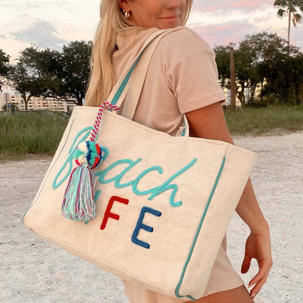 Woven Beach Tote