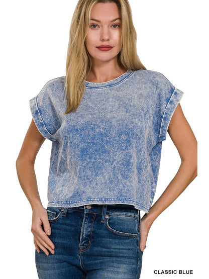 Washed Cotton Top