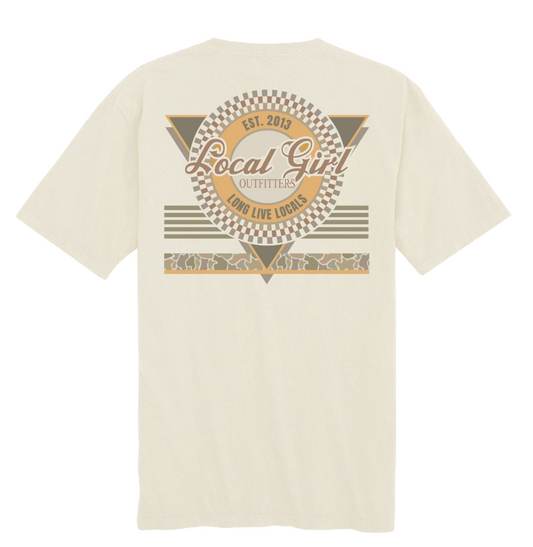 Youth Local Girl Retro Triangle FC Desert T-Shirt