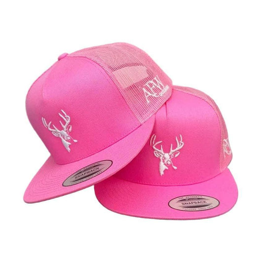 Pink Puff Buck Trucker