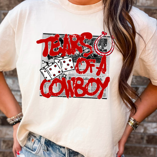 Tears Of A Cowboy Graphic Tee