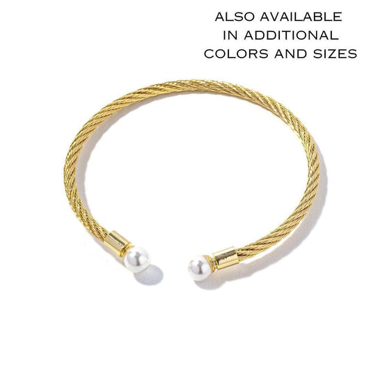 Pearly Cuff Gold