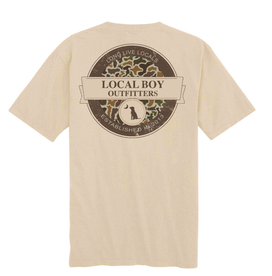 Vintage Sphere SS Tee - Latte
