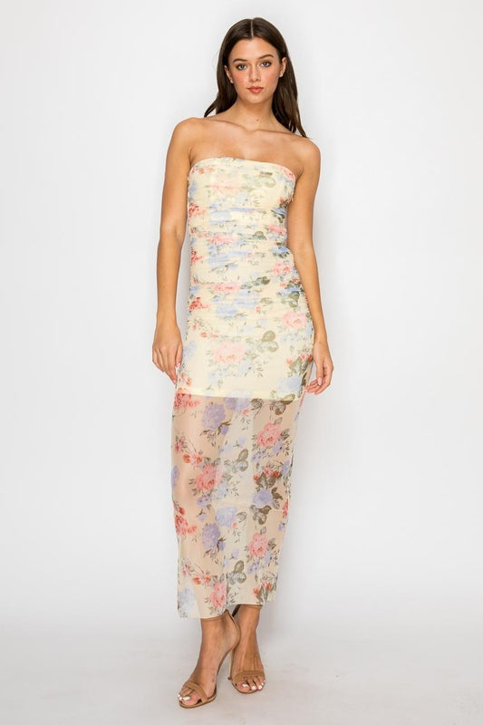 Flower Babe Midi Dress