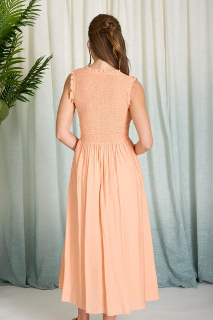 Collin Dress in Orange