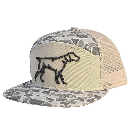 Marsh Camo 7 Panel 3D Puff