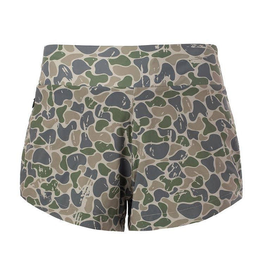 Women's Active Shorts Camo Fieldstone