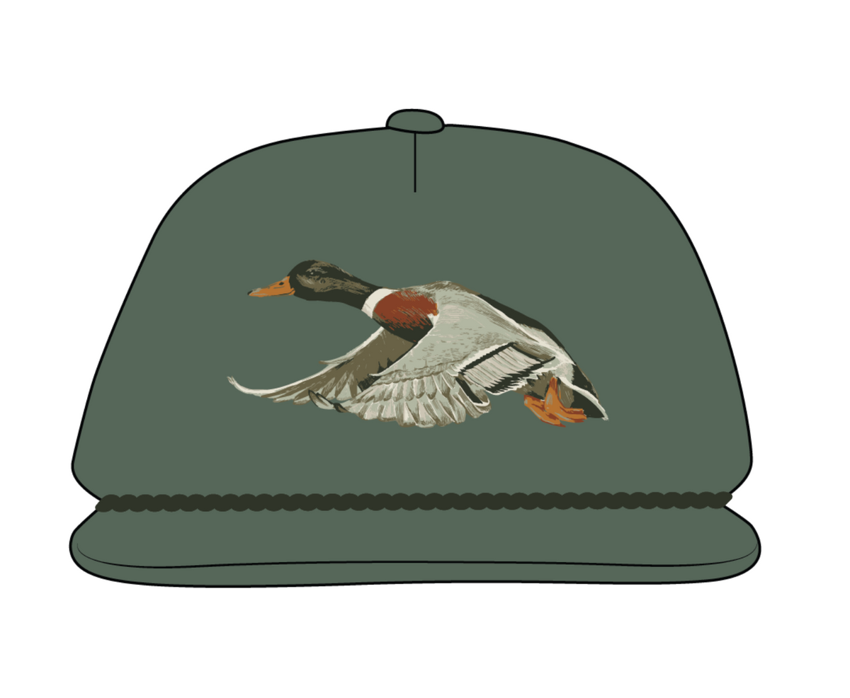 Flying Fowl Low - Profile Rope Hat