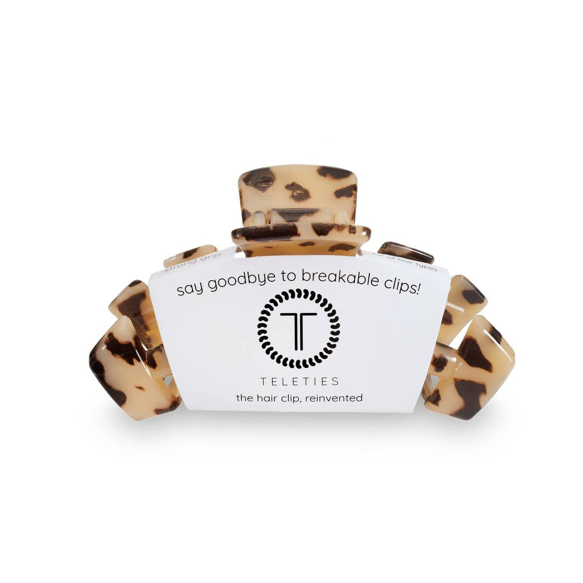 Classic Hair Clip | Small | Blonde Tortoise