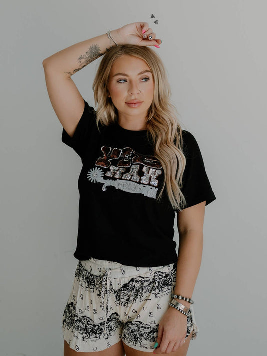 Spur Me Silvers Tee