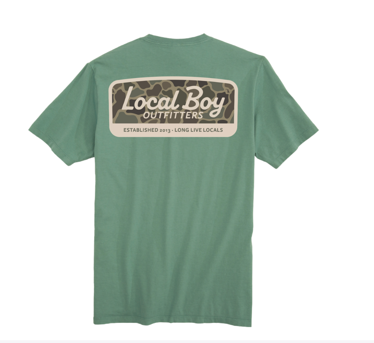 youth Brush Camo Mark SS Tee