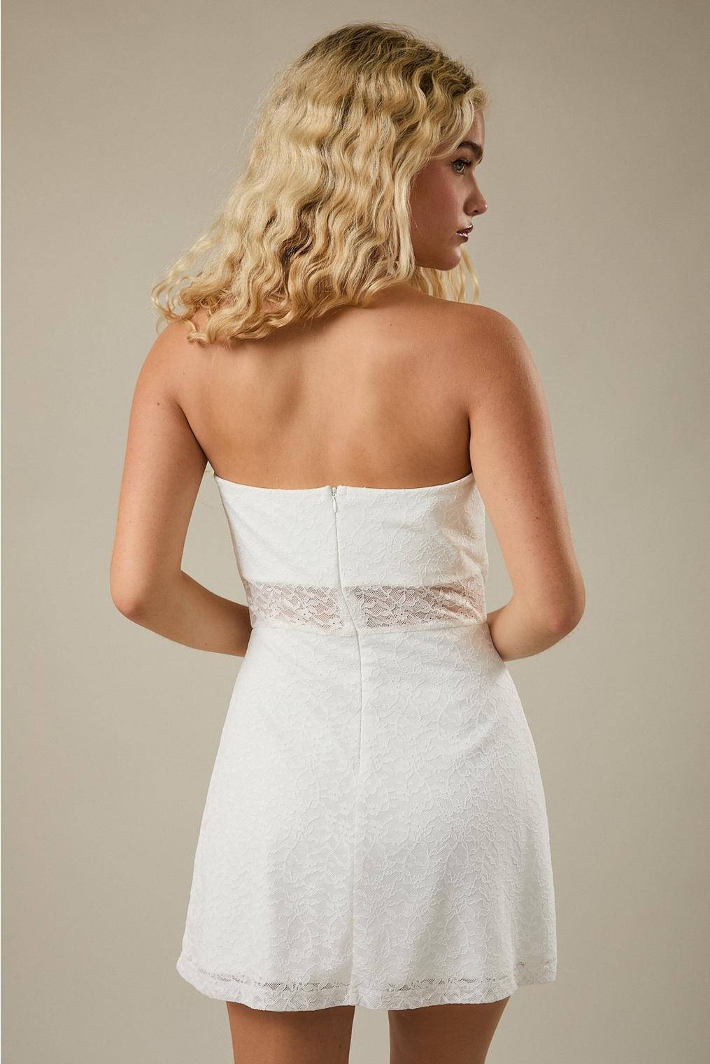 Hold On Mini Lace Dress