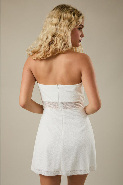 Hold On Mini Lace Dress
