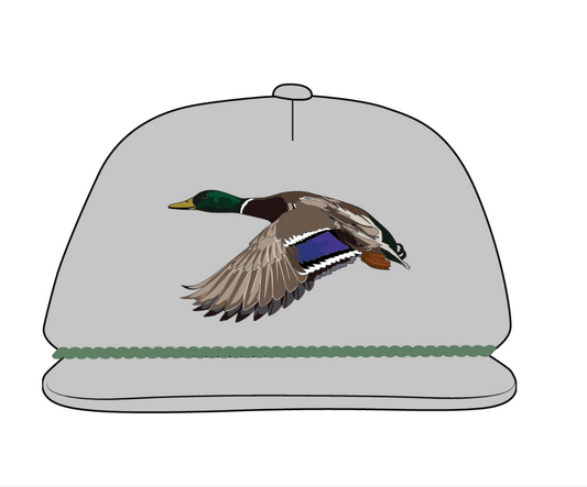 Mr. Mallard Low Profile Rope Hat -CG