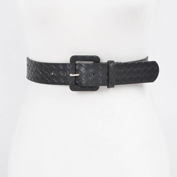 Braided Leather Belt