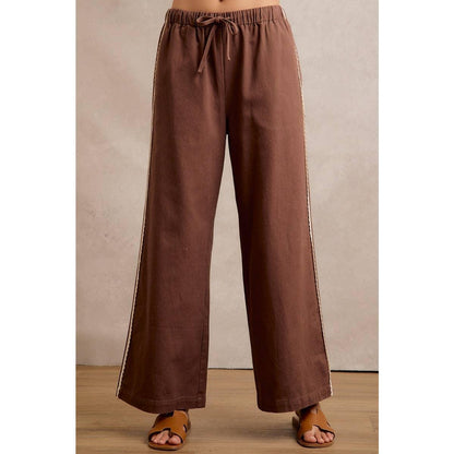 Hudson Side Lace Denim Pants