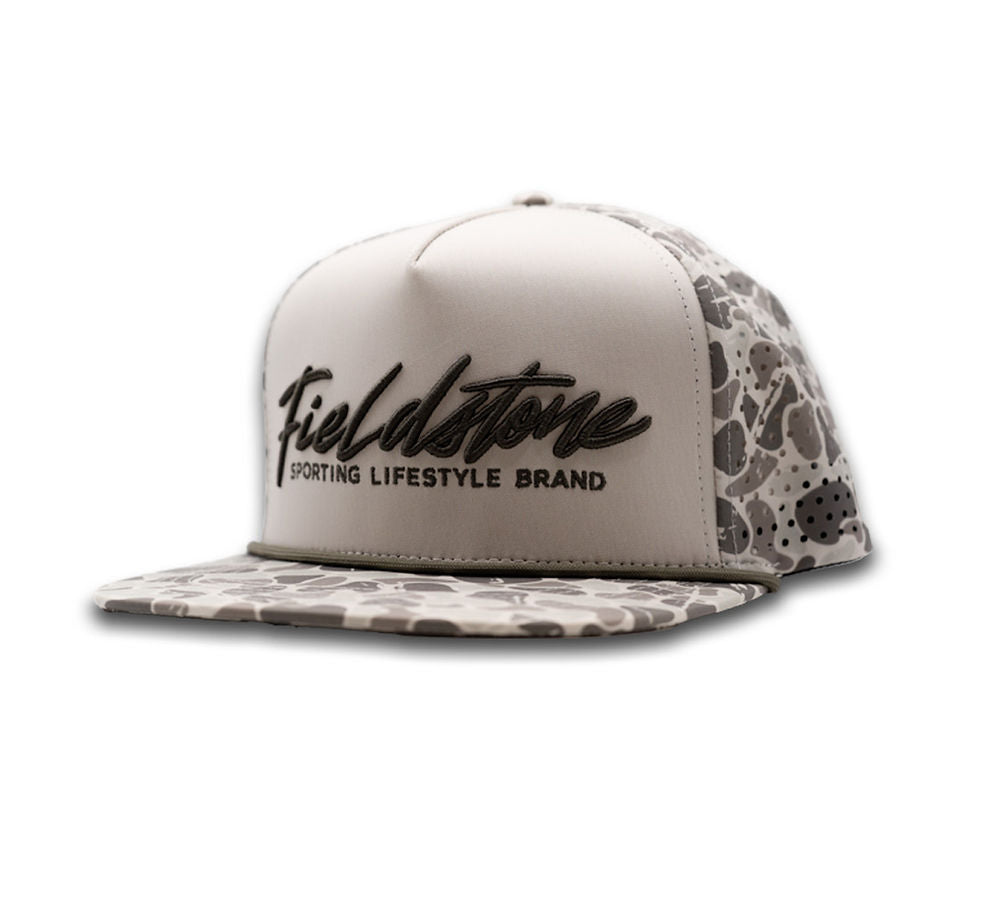Script Logo Marsh Camo Performance