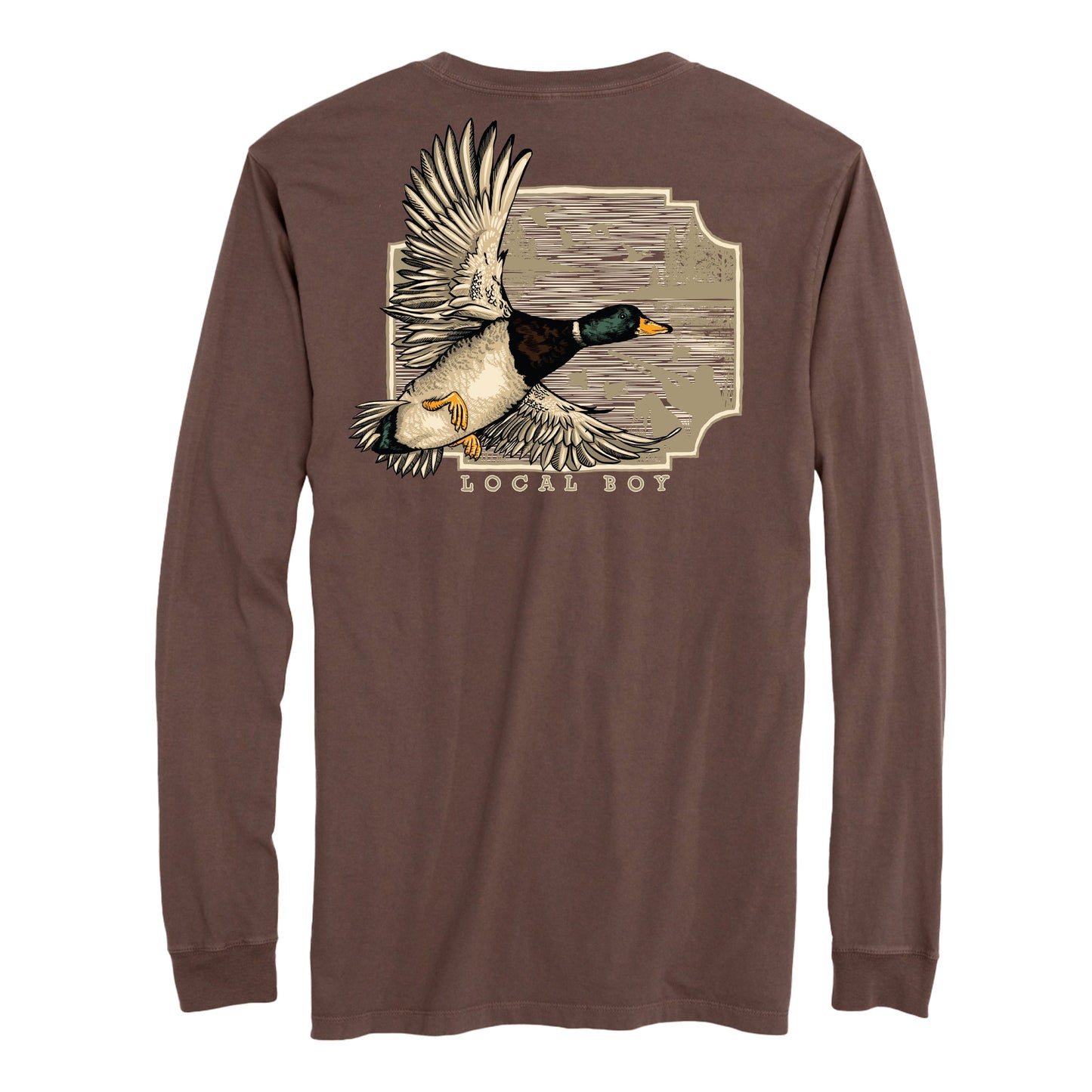 Greenhead Flight LS Tee Espresso