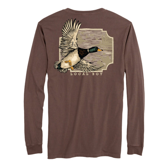 Greenhead Flight LS Tee Espresso