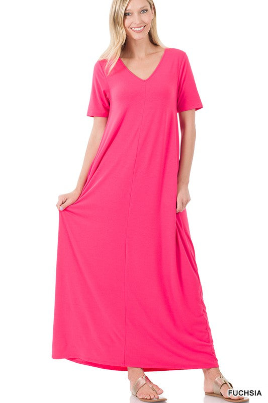 Maxi Dress W/ Pockets