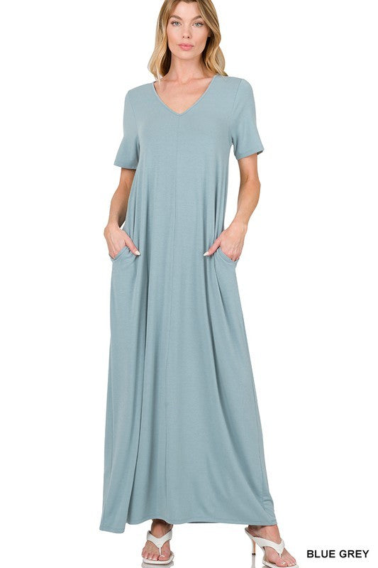 Maxi Dress W/ Pockets