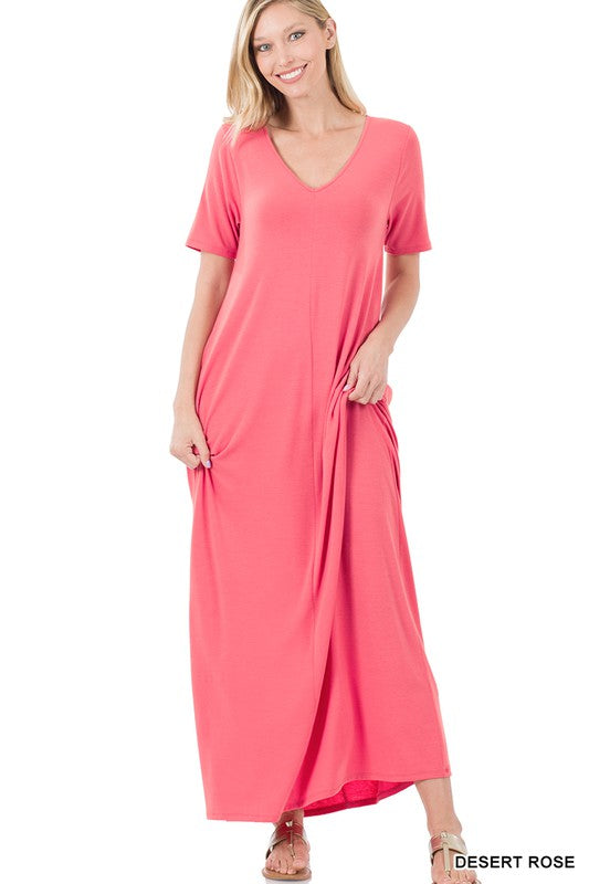 Maxi Dress W/ Pockets