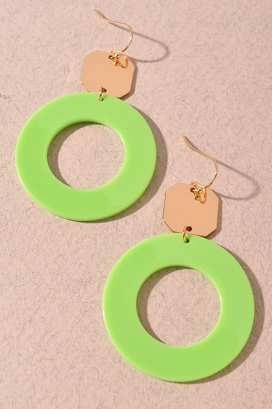 Retro earrings