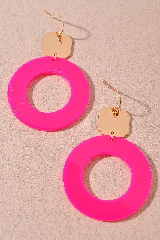 Retro earrings