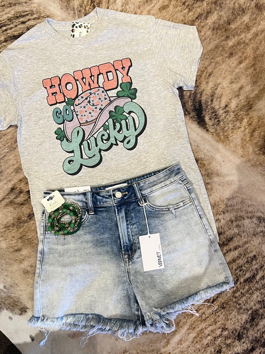 Howdy go lucky tee