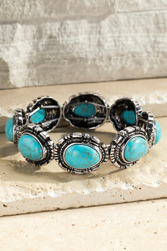 turquoise stretch bracelet