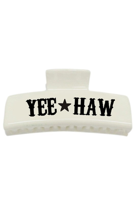 Yeehaw Hair clip
