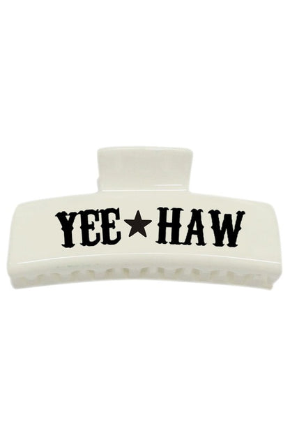 Yeehaw Hair clip