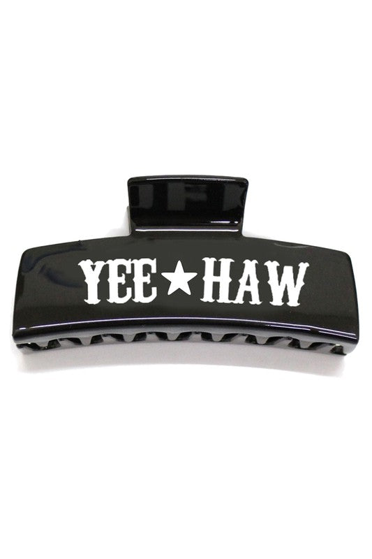 Yeehaw Hair clip