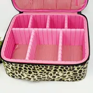 Cheetah Fun Travel Cosmetic Case